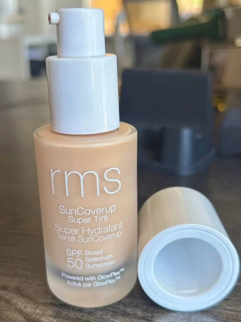 RMS BEAUTY SunCoverup Super Tint Broad Spectrum SPF 50 Moisturizer in Cameo NWOB